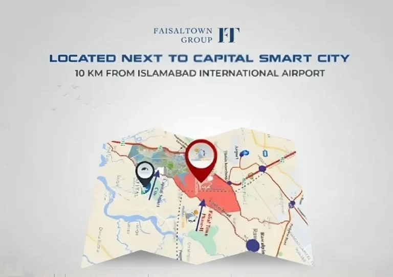 Faisal Town Phase 2 location